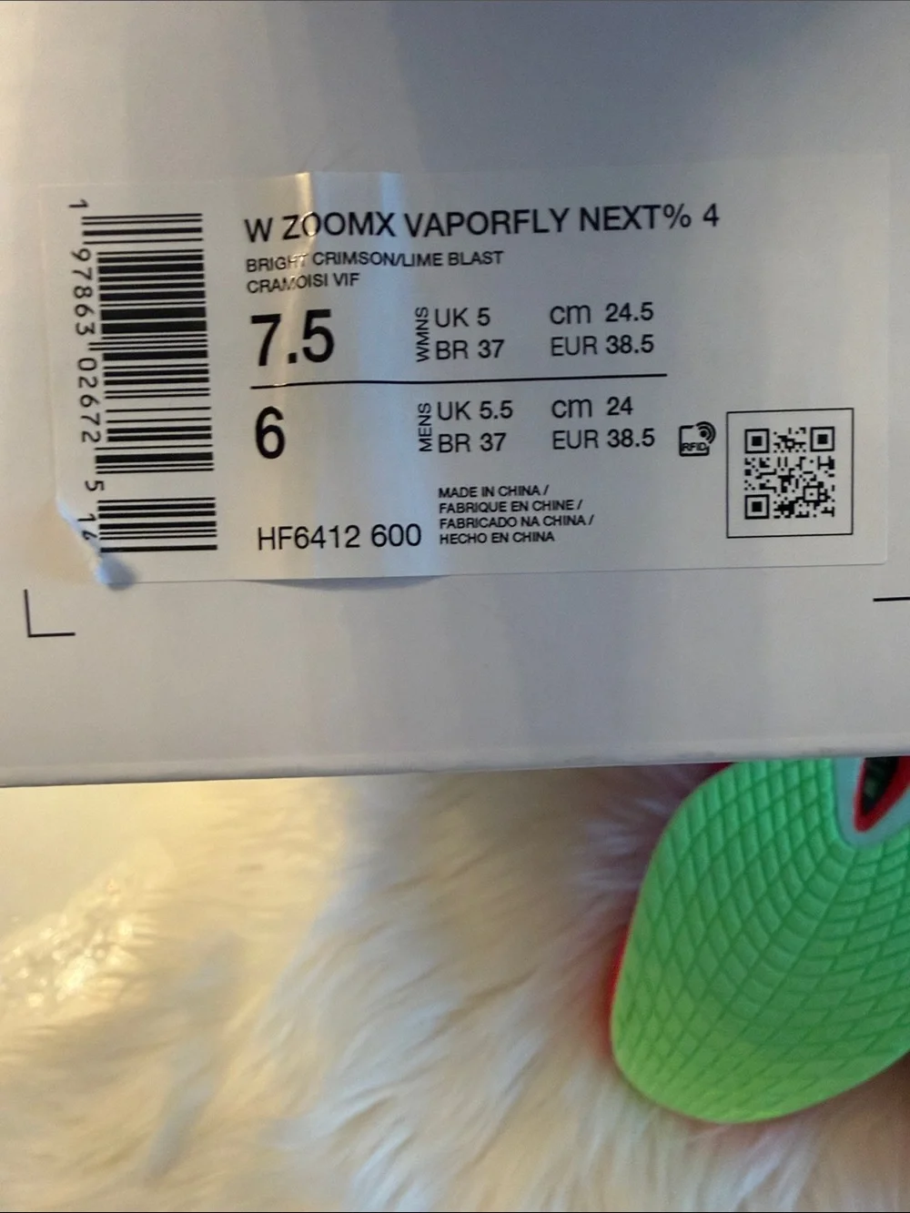 Nike Women’s ZOOMX VAPORFLY NEXT% 4 - Neon Pink Athletic Running Shoes